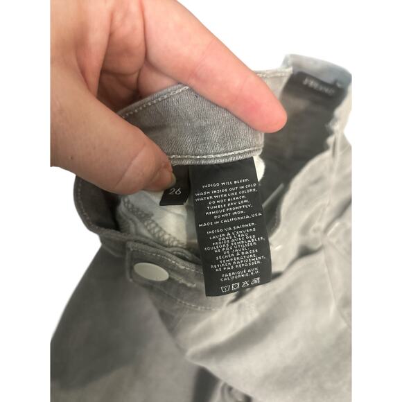 J Brand Maria Gray High Rise Skinny Jeans, Size 26 - Picture 4 of 7